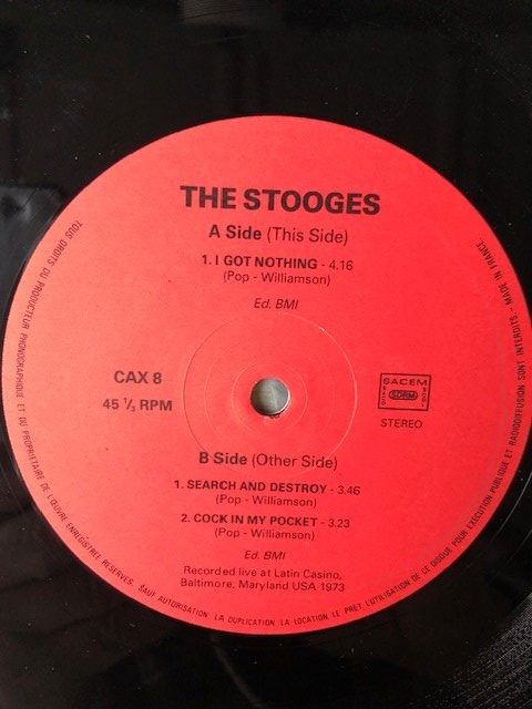 Dischi in vinile: The Stooges – Usato da Aarwangen venduto da Jukebox3 8