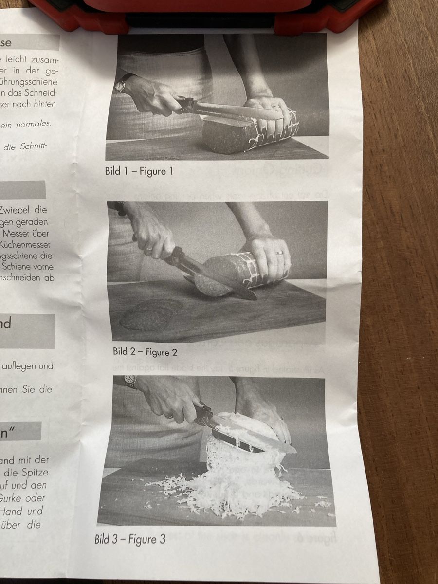 Coltelli da cucina: Messer mit Führungsschiene NEU – Nuovo (secondo la descrizione) da Widen venduto da nigella90 2
