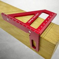 NEU ✅ Aluminium Winkel-Messwerkzeug 45°/90° für Holzarbeiten