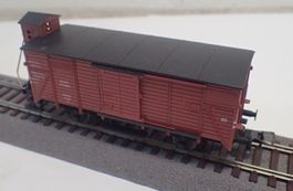 Fleischmann H0: DRG braune Güterwagen mit Bremserh. Art 5355