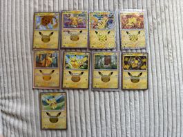 Pikachu 30th anniversary 10x
