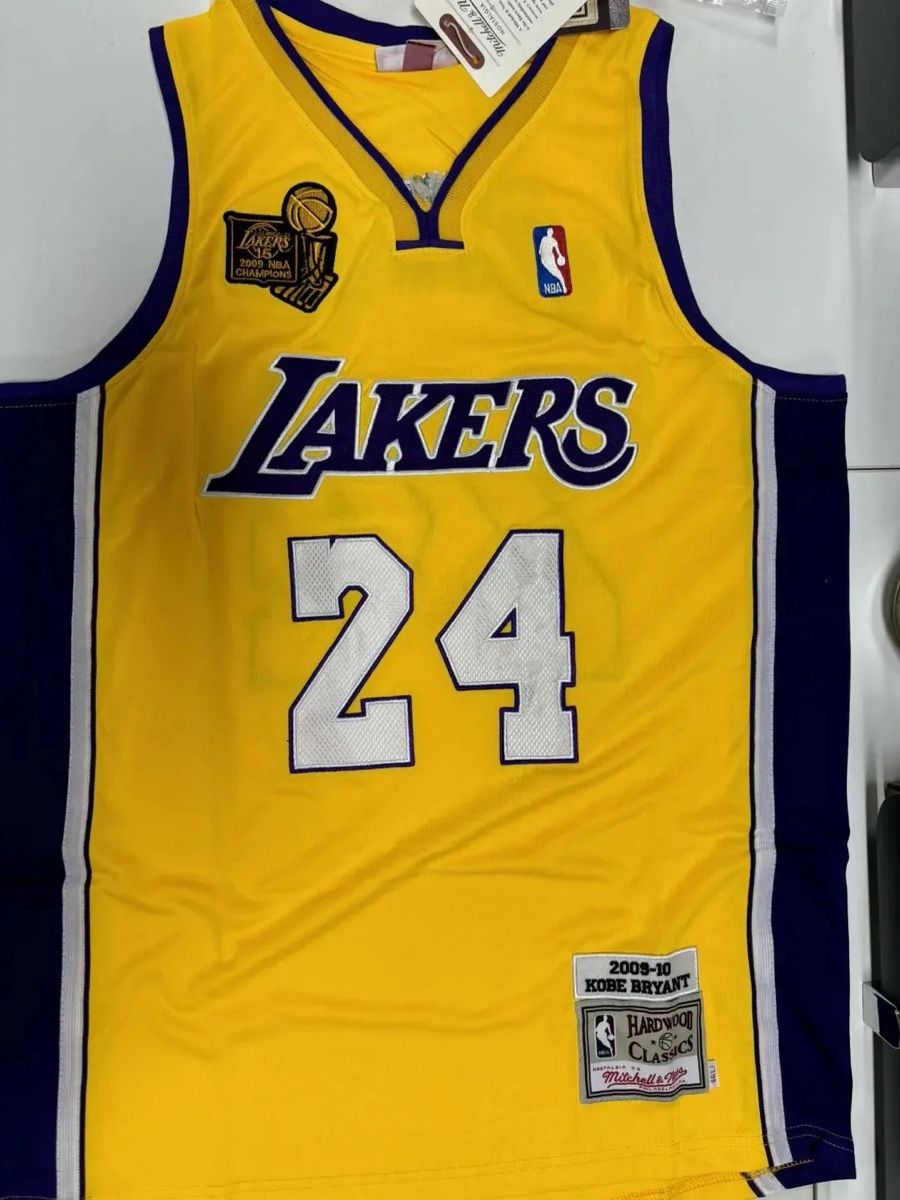 Mitchell & Ness Leibchen & Hosen: MITCHELL & NESS NBA AUTHENTIC  JERSEY LOS ANGELES LAKERS L – Neu und originalverpackt aus mellingen von Jana2Fashion