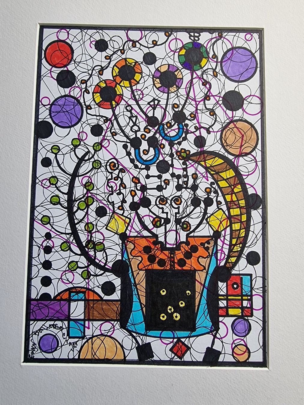 Dipinti: EDGAR BALTENSPERGER ORIGINAL ACRYL MISCHTECHNIK SIGNIERT – Usato da Gersau venduto da kunst-online