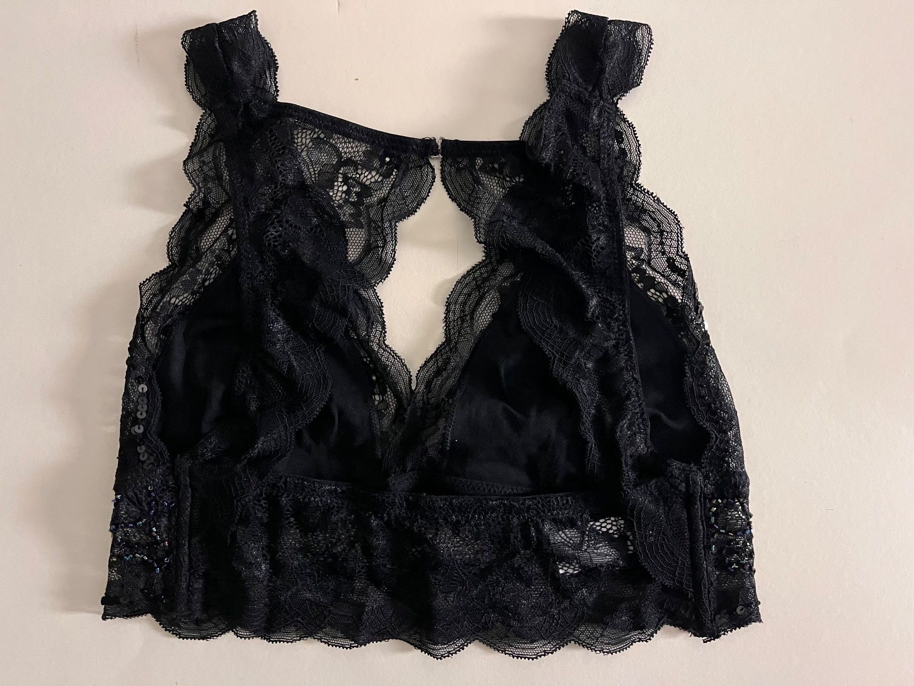 Altra biancheria intima: PETITE FLEUR, Spitzen-Bralette, Grösse 80B, Farbe Schwarz – Nuovo e nell'imballaggio originale da Rudolfstetten venduto da gst_g7xl 8