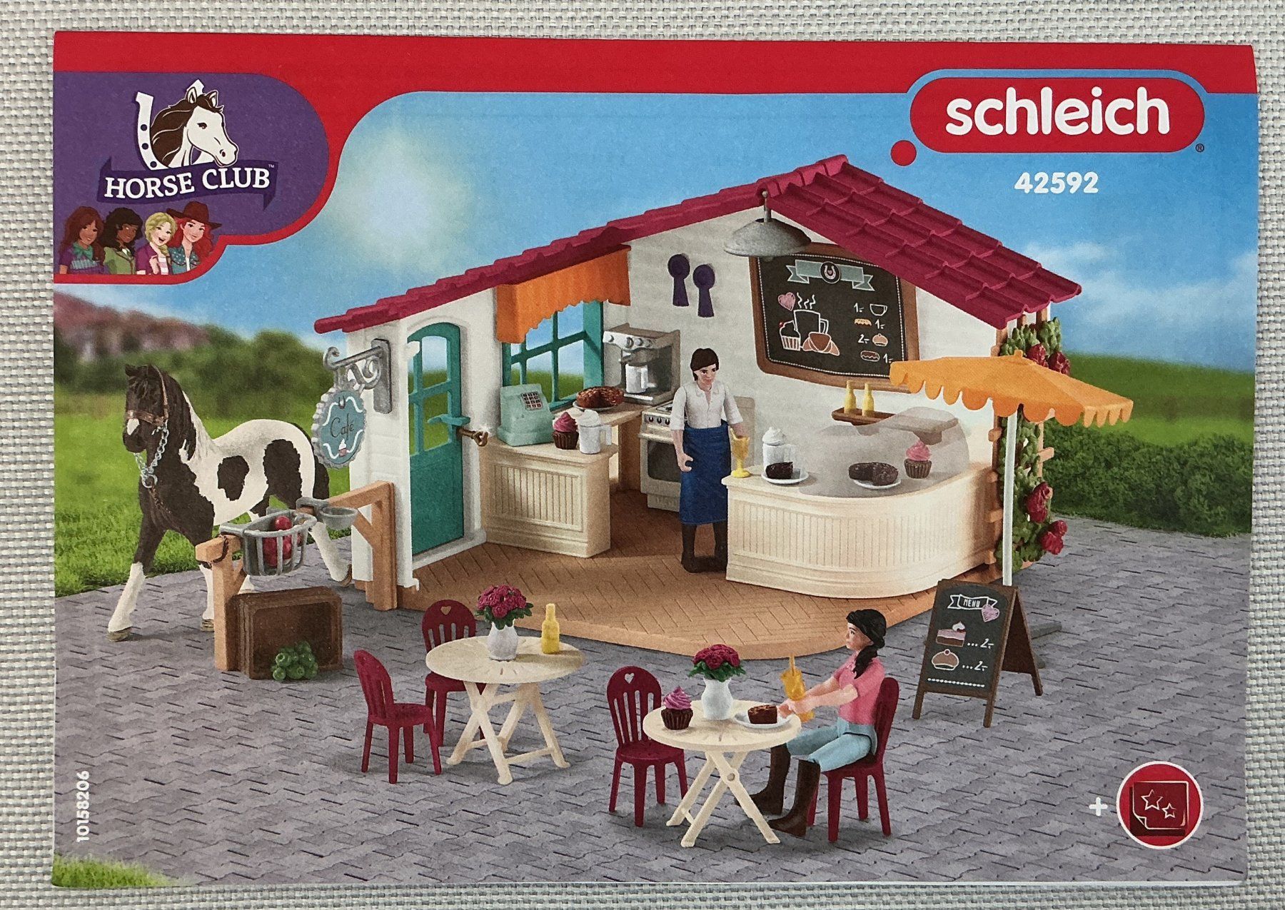 Schleich Spielzeuge: SCHLEICH Pferde Club Reitercafé – Gebraucht aus Richterswil von Restwert_Richterswil 6