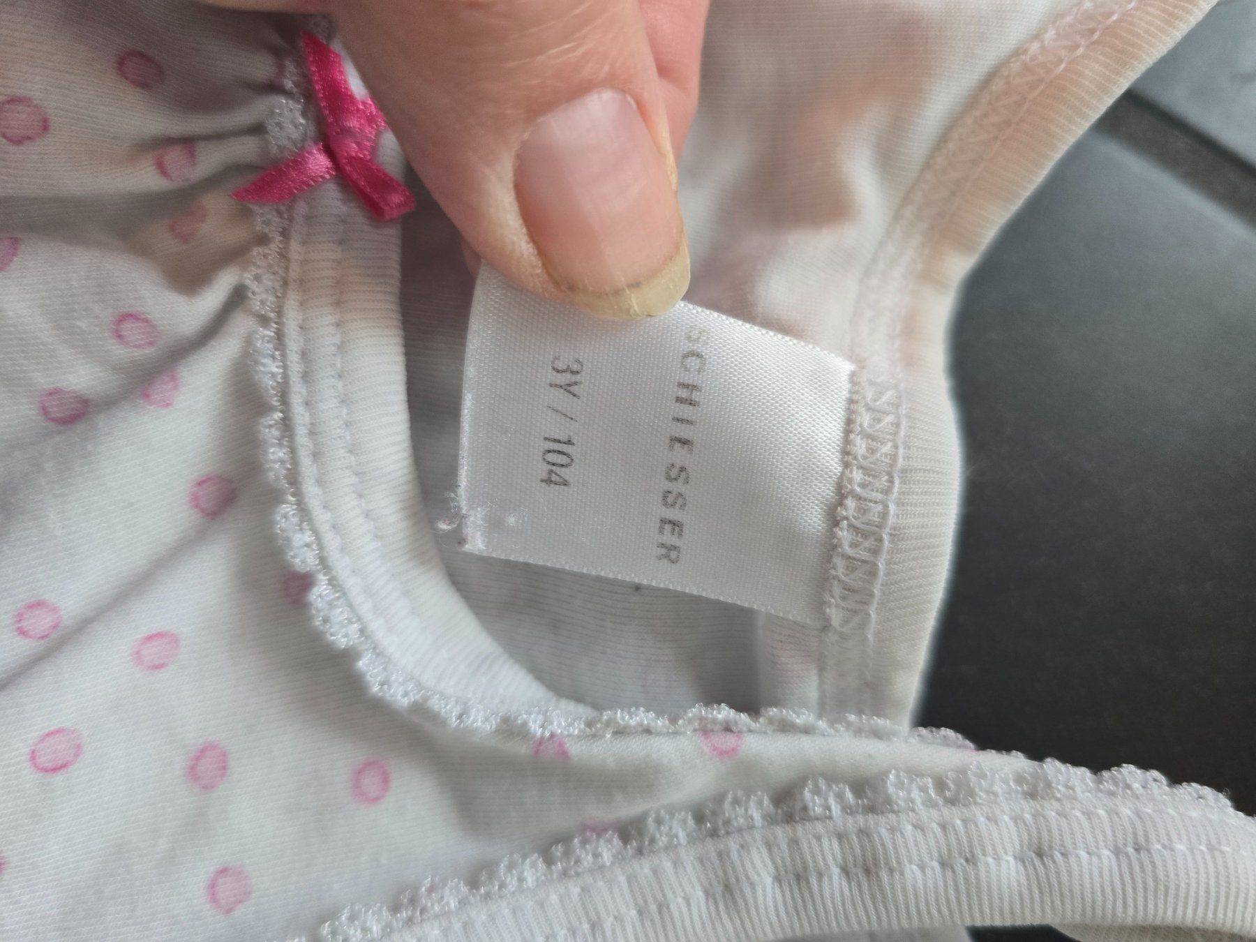 Biancheria intima: 3er Set Unterhemden Gr. 98-104 Mädchen – Usato da Unterentfelden venduto da Panda-87 3