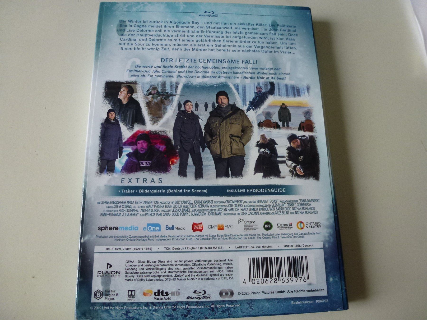 Alle DVDs: Cardinal - Staffel 4 (Schuber, Digibook, 2 Blu-Rays) – Neu (gemäss Beschreibung) aus Bern von Frebo 1