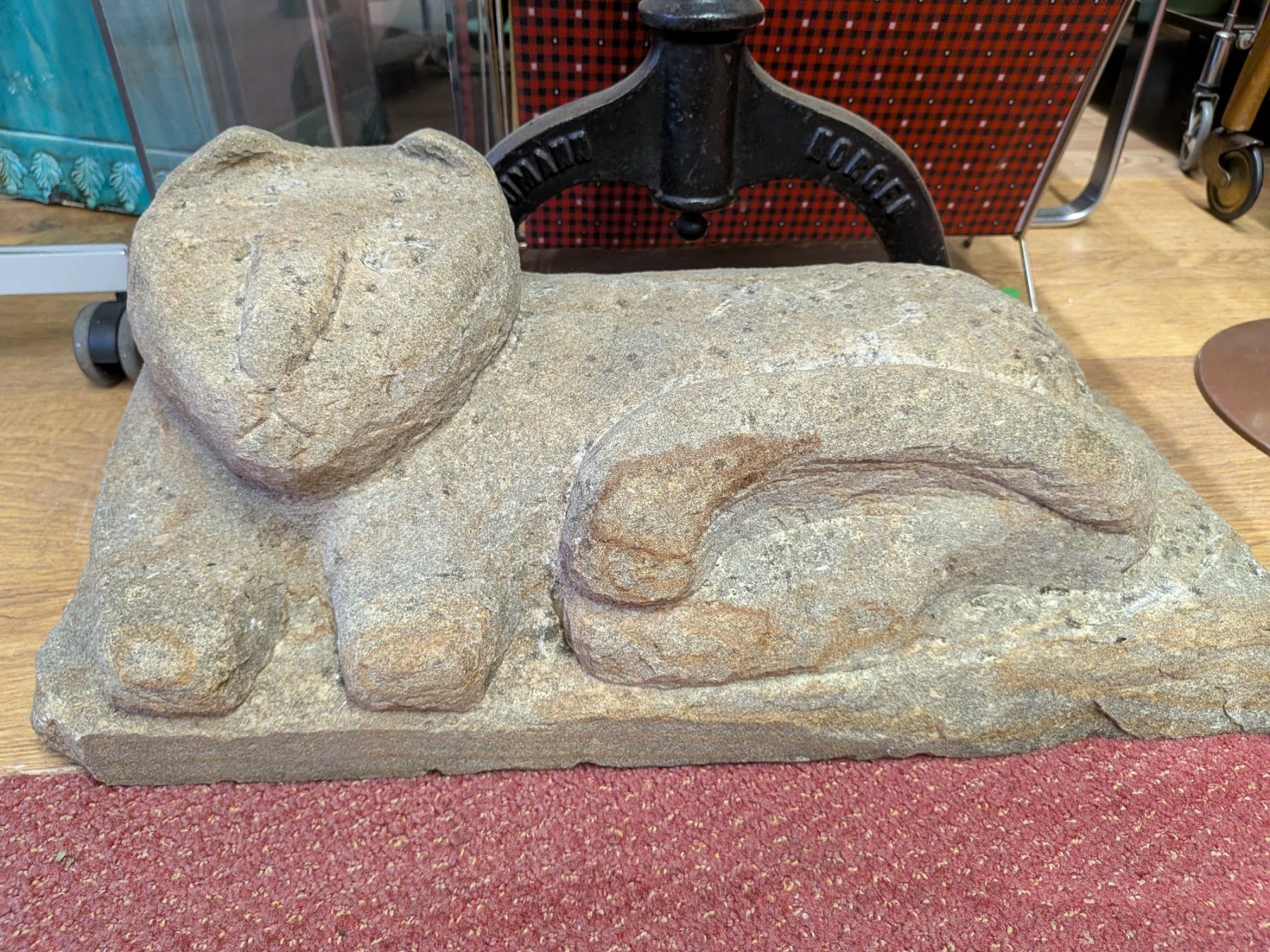 Skulpturen & Statuen: Schwere Steinfigur Skulptur Katze – Gebraucht aus Emmen von magelan