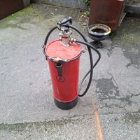Ehrsam Spritze gebraucht vintage Zustand Portable Feuerwehr