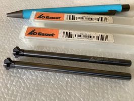 2 VHM Vor- & Rückwärts-Viertelkreisfräser 1,5 mm, neuwertig