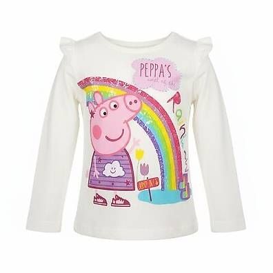 Peppa Wutz Langarmshirt neu, in den Grössen 92 - 116
