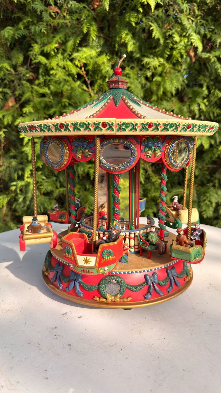 Giocattoli: Nostalgie Karussell, Weihnachtsdeko, Top! – Nuovo e nell'imballaggio originale da Roggwil /BE venduto da elegance45 1