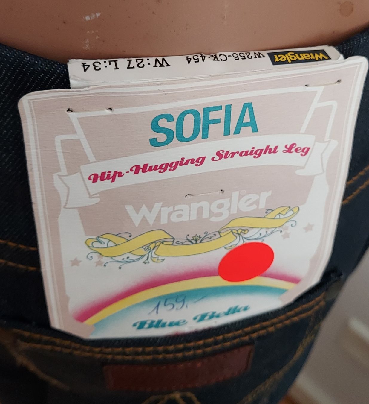 Wrangler Jeans: Neue Wrangler Damen Jeans Sofia Grösse W27 L34 – Nuovo e nell'imballaggio originale da Basel venduto da Mazzo84 2
