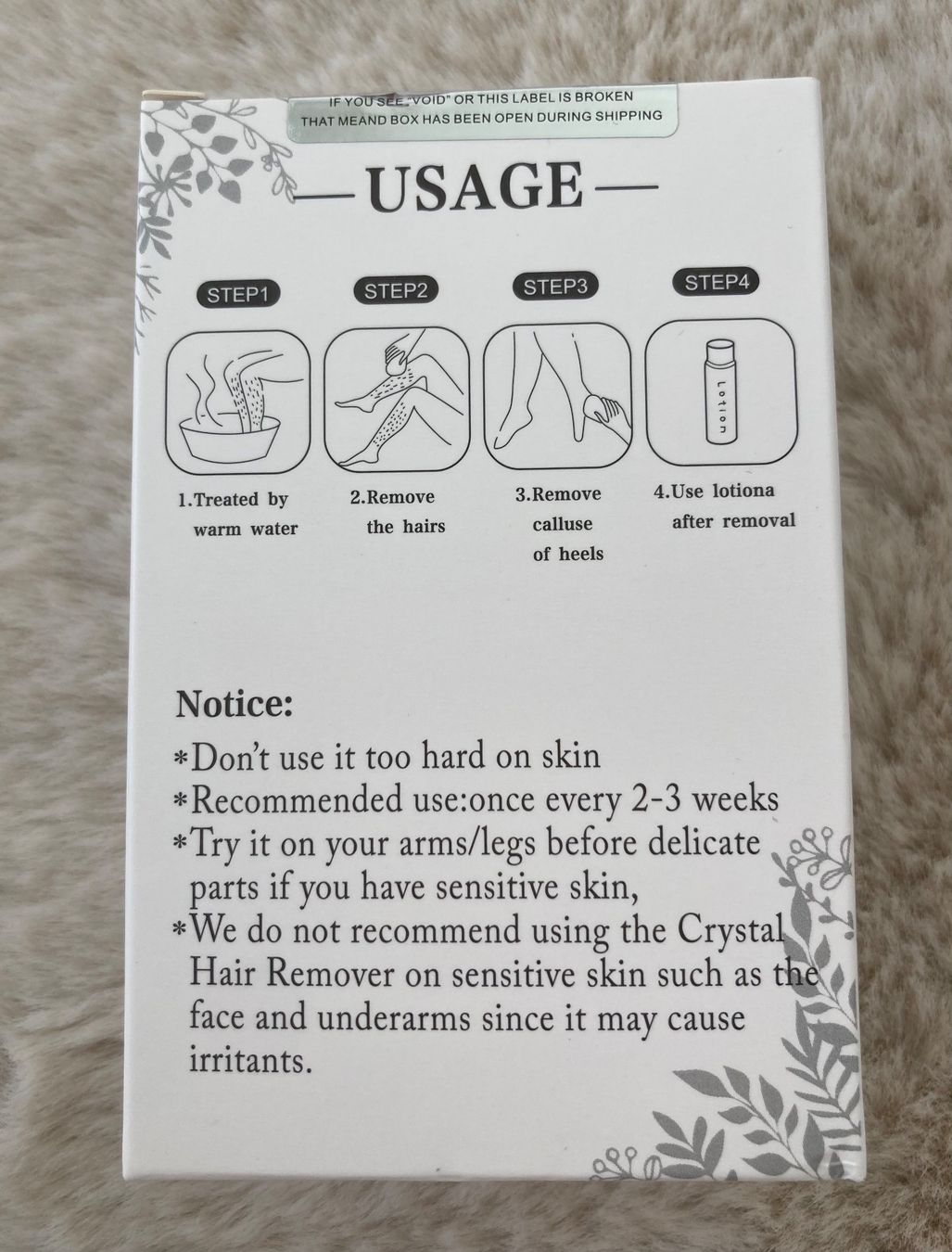 Rasoi & Lamette da barba: CRYSTAL Hair Removal in schwarz – Nuovo e nell'imballaggio originale da Galgenen venduto da user987 2