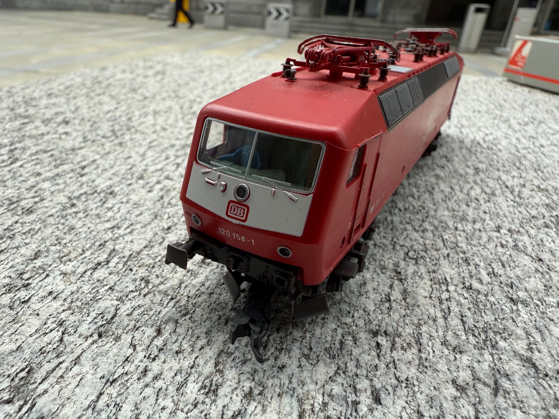 Fleischmann Trains électriques: Fleischmann DC Br 120 158-1 Elok Analog – D'occasion à Chiasso par Carrara-Modellismo 3