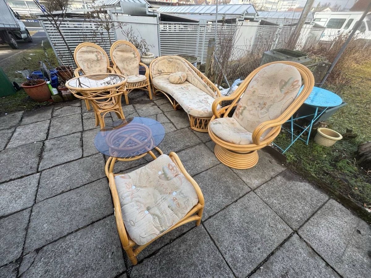 Verwunderlich Ebay Gartenmbel Rattan Gebraucht Bild