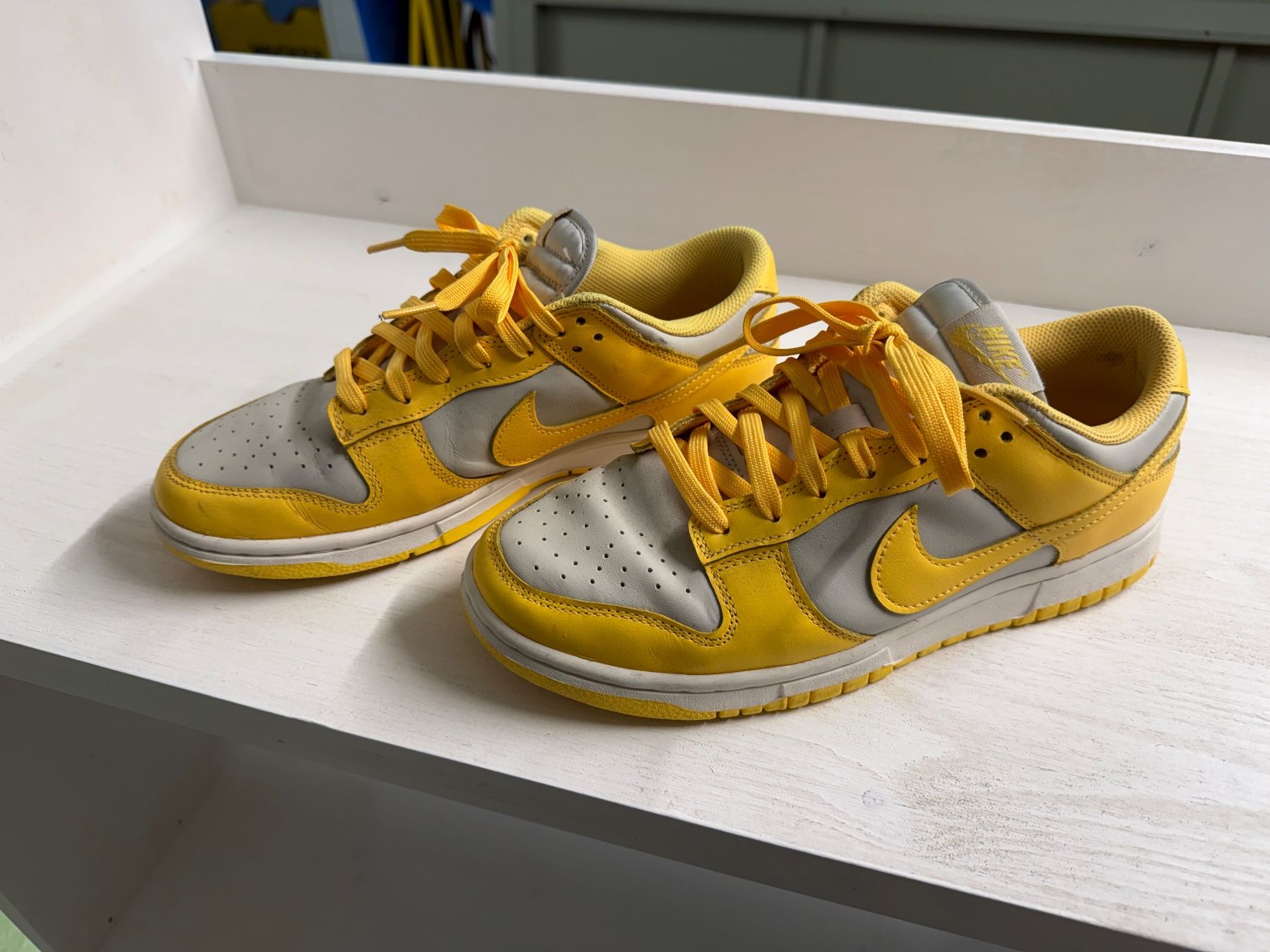 Nike Scarpe da uomo: NIKE DUNK LOW "CITRON PULSE/ LIGHT BONE" Gr. 42 – Usato da Boniswil venduto da ayrton01