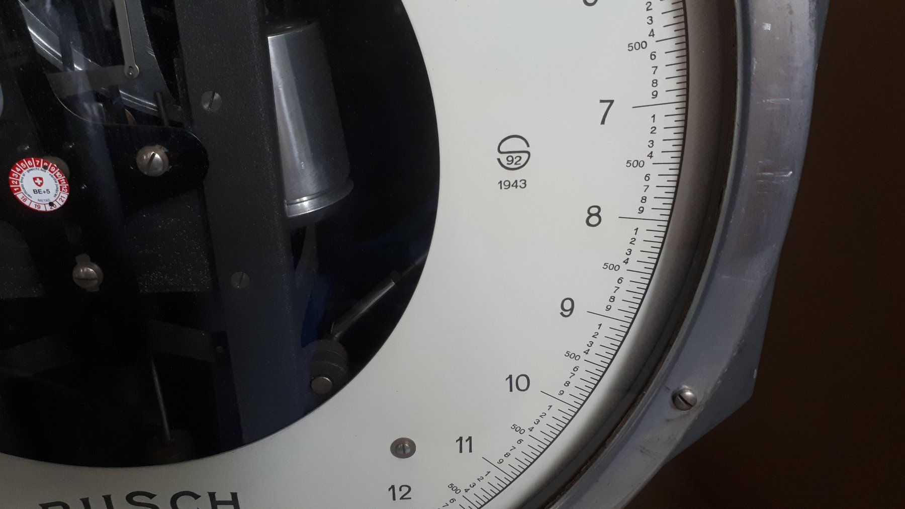 Busch Bilance e pesi: Busch Waage, Oberteil als Deko – Difettoso da Madiswil venduto da 20gls 3