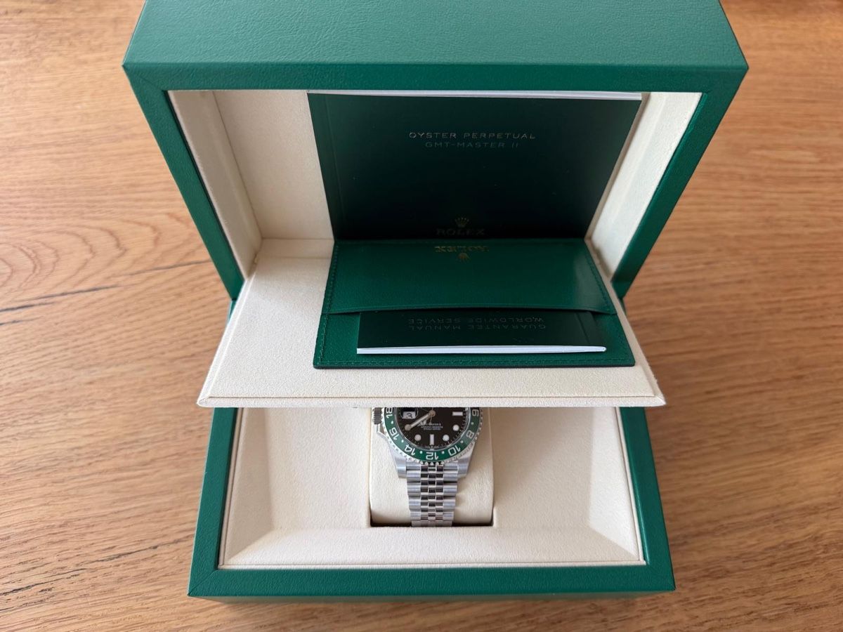 Rolex Uhren: Rolex GMT Master II Sprite Neu 7/2026 – Neu und originalverpackt aus Grüningen von UniqueGold2010 2