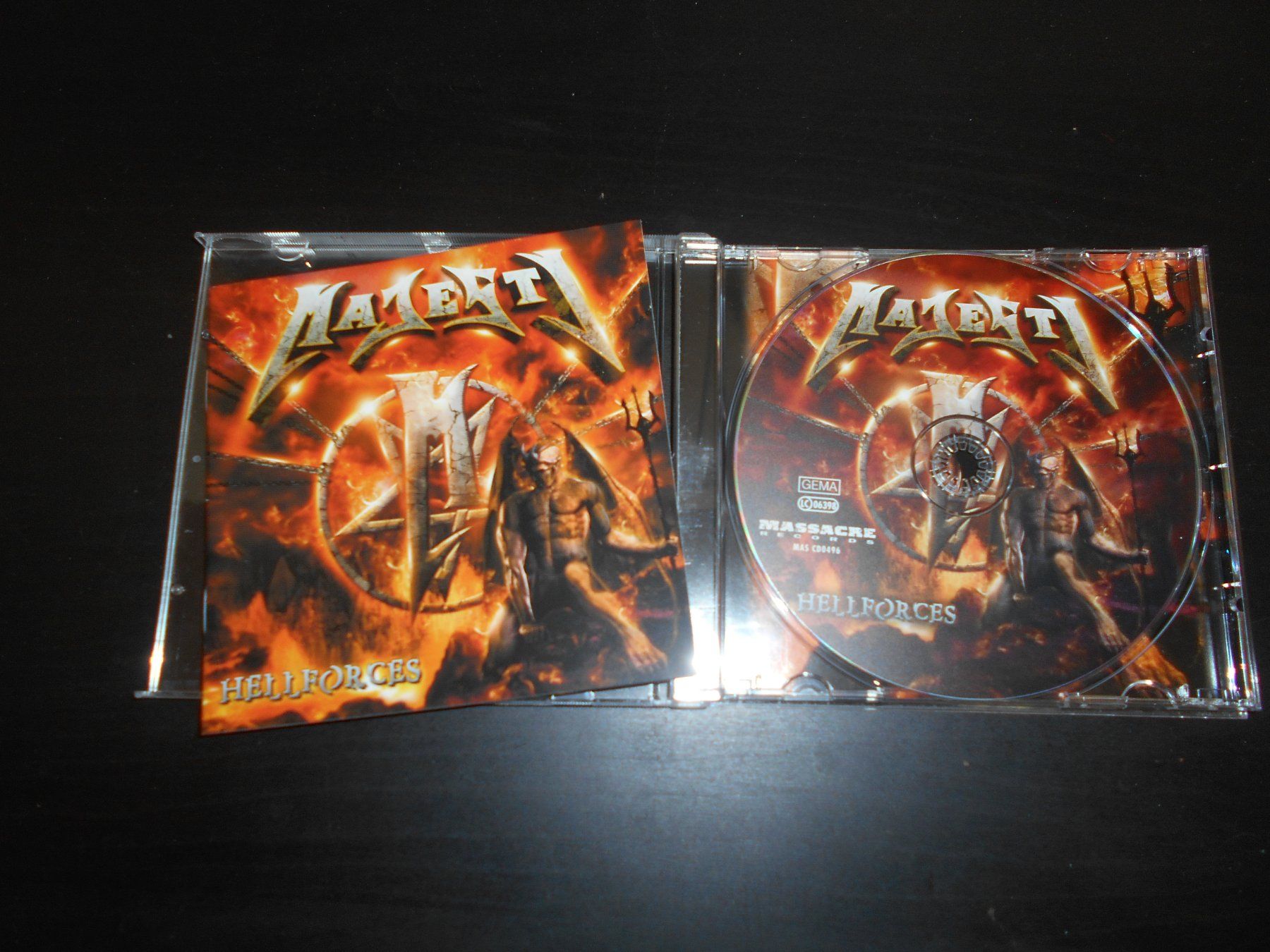 CD: Majesty – Hellforces / 2006 – Usato da Aarberg venduto da witchhunter01