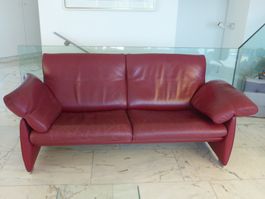 de Sede Leder-Sofa