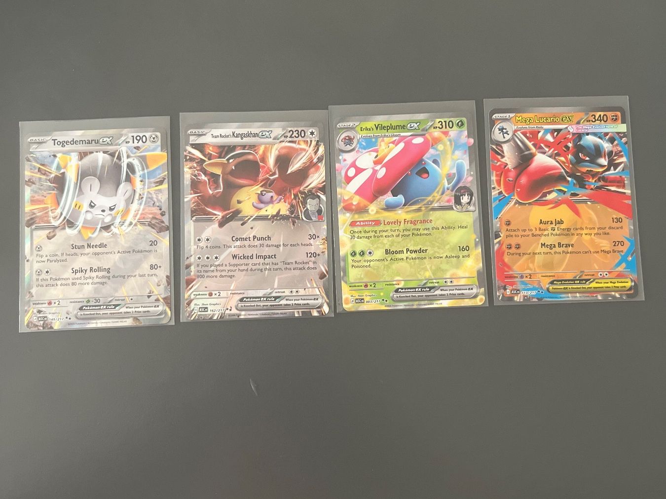 Pokémon Carte collezionabili: 4 EX pokemon – Usato da Stäfa venduto da and_8dr6