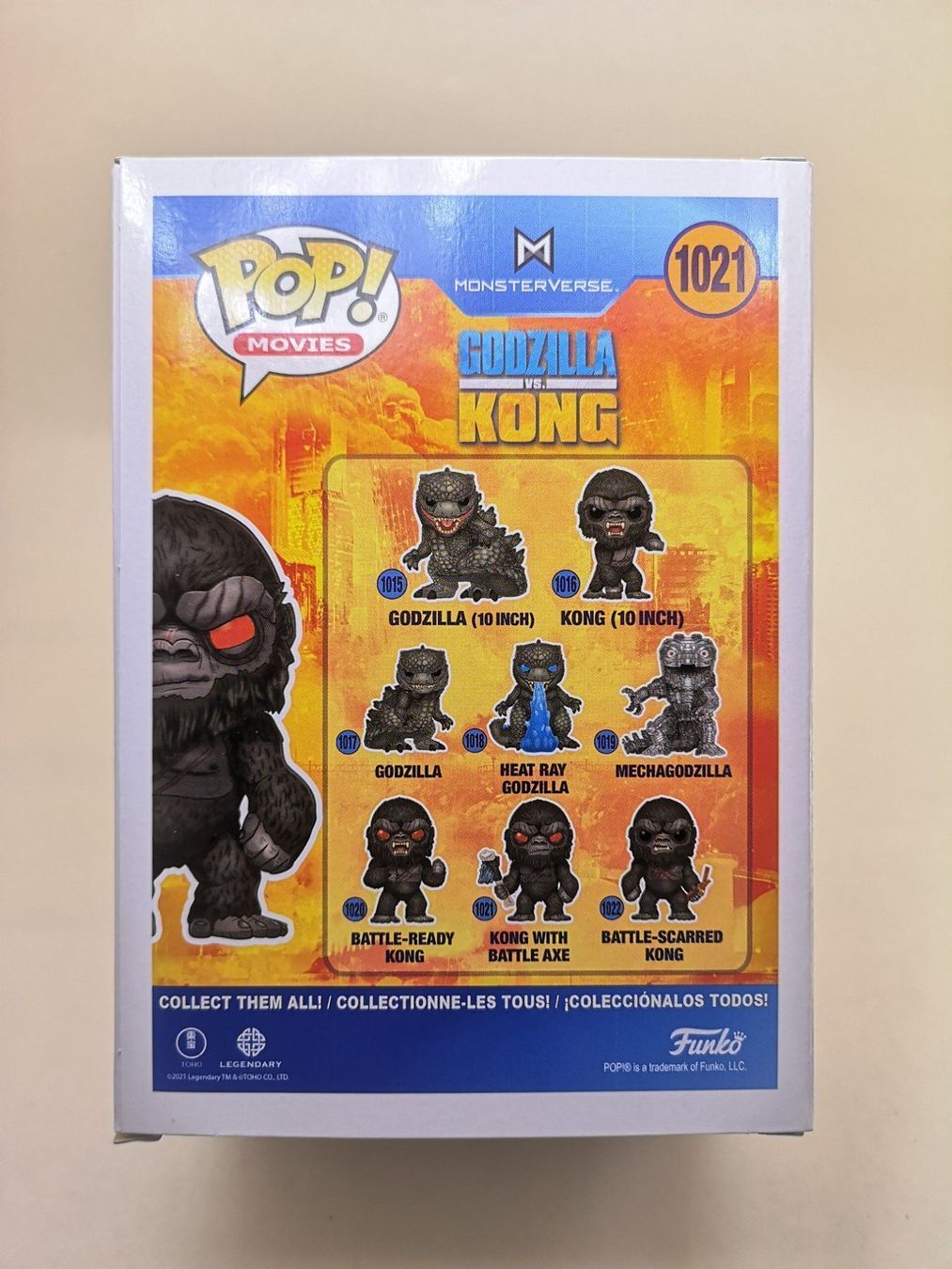 Funko Figuren: Funko Pop Kong with Battle Axe #1021 – Neu und originalverpackt aus Riehen von _TheCollectorShop_ 1