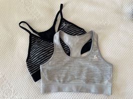 Zwei odlo sport BHs gr.S