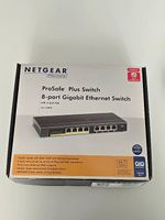 Netgear ProSafe Plus GS108PE 8-Port-Switch mit 4 Port PoE