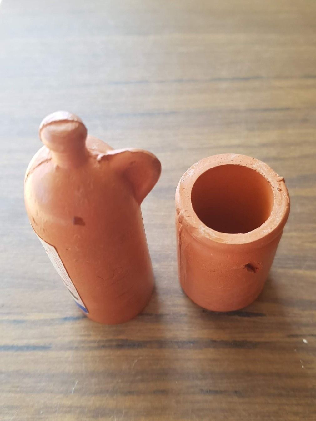 Spielzeuge: Kaufmannsladen - Schnapsfalsche + Becher Urquell – Gebraucht aus Mörschwil von lindaswunderkiste 6