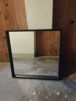 Spiegel schwarz 65 x 65 cm 
