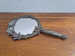 Handspiegel im Jugendstil Spiegel Retro Deko Schminktisch
