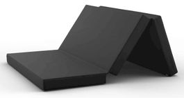 Faltbare Matratze 110x190x12cm grau