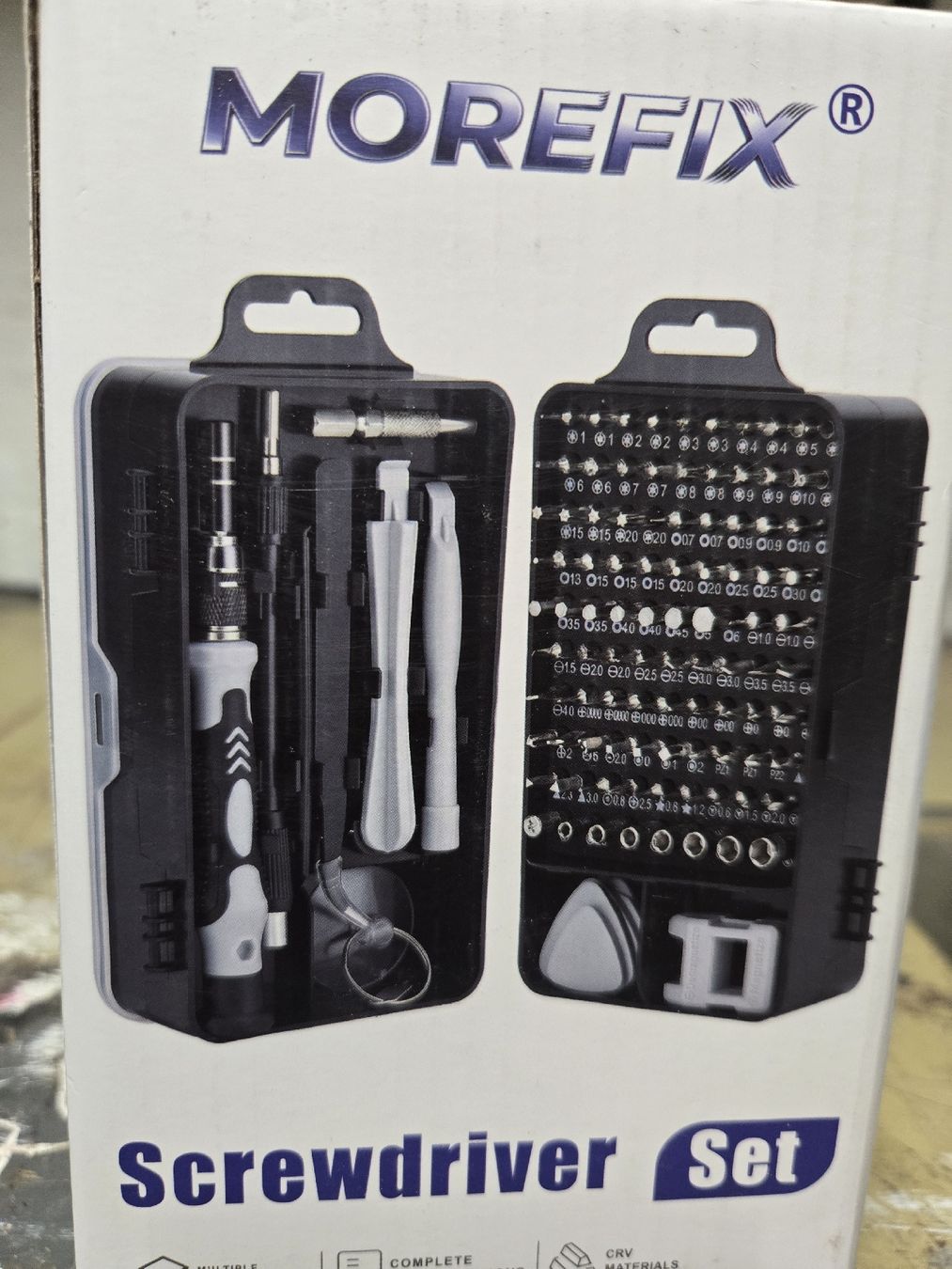 Tutti gli attrezzi: MOREFIX Schraubendreher Set mit 100 Bits Neu – Nuovo e nell'imballaggio originale da Recherswil venduto da 55510