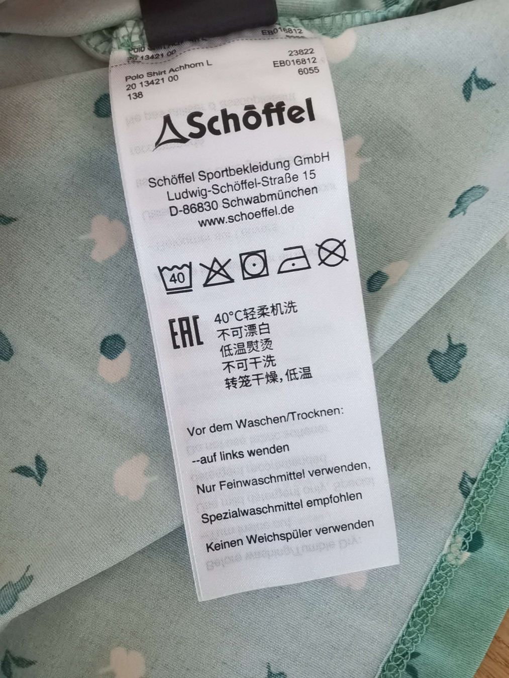 Schoeffel T-shirt: Schöffel T-Shirt kurzarm – Usato da Zug venduto da WickiPanda 3