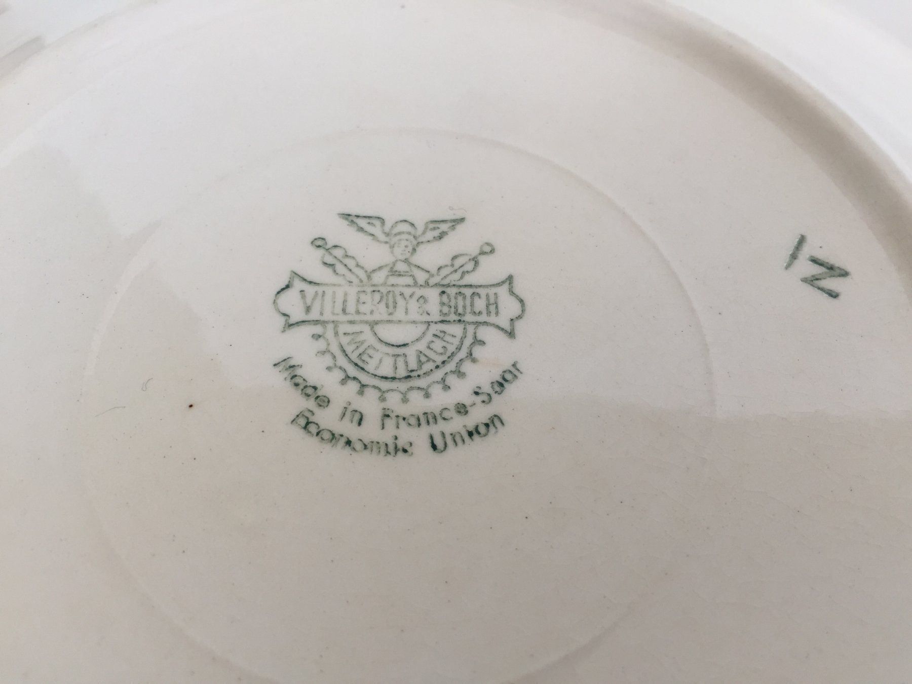 Villeroy & Boch Piatti: VILLEROY & BOCH 2 x assiettes / Teller – Usato da Cossonay-Ville venduto da Les_1001_perles 7