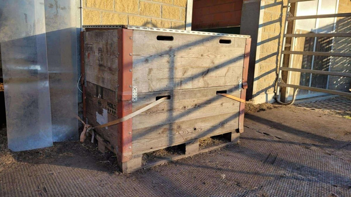 Futter: Zeitgesteuerte Heubox – Gebraucht aus Gerlafingen von alfredzeltner03 1