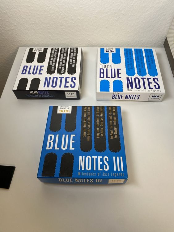 3x Blue Notes CD Box aus Sammlung, 30 CDs, Jazz Meilensteine (Neu ...