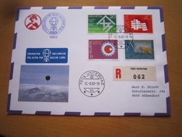 Ballonpost 1982 Stempel Untervaz-