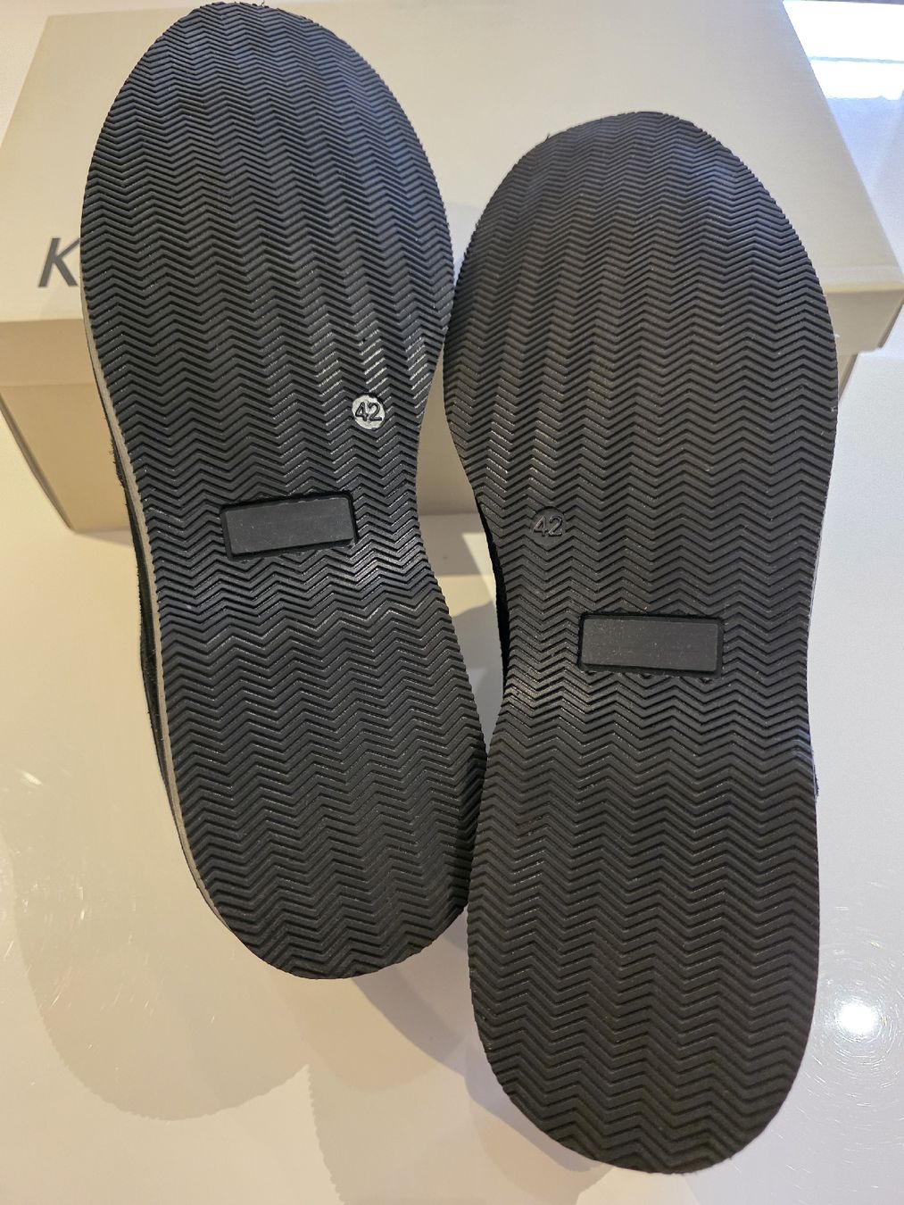 Scarpe da uomo: Herrenschuhe Gr. 42 Wildleder schwarz – Nuovo (secondo la descrizione) da Bern venduto da Benjamin1999 2