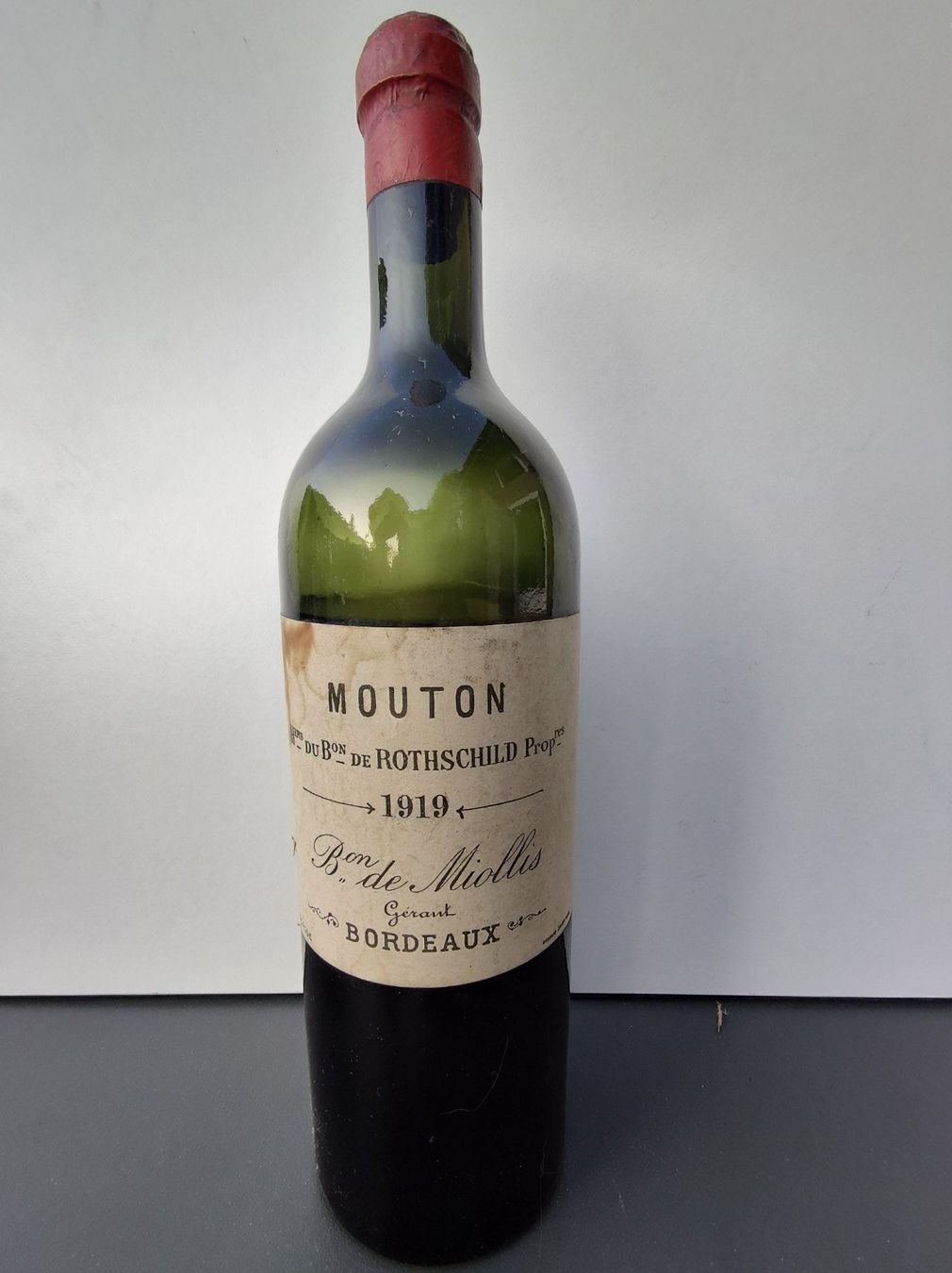 Lafite Rothschild Vino: Baron de Rothschild -  Bordeaux 1919 – Usato da Odogno venduto da Eurobit