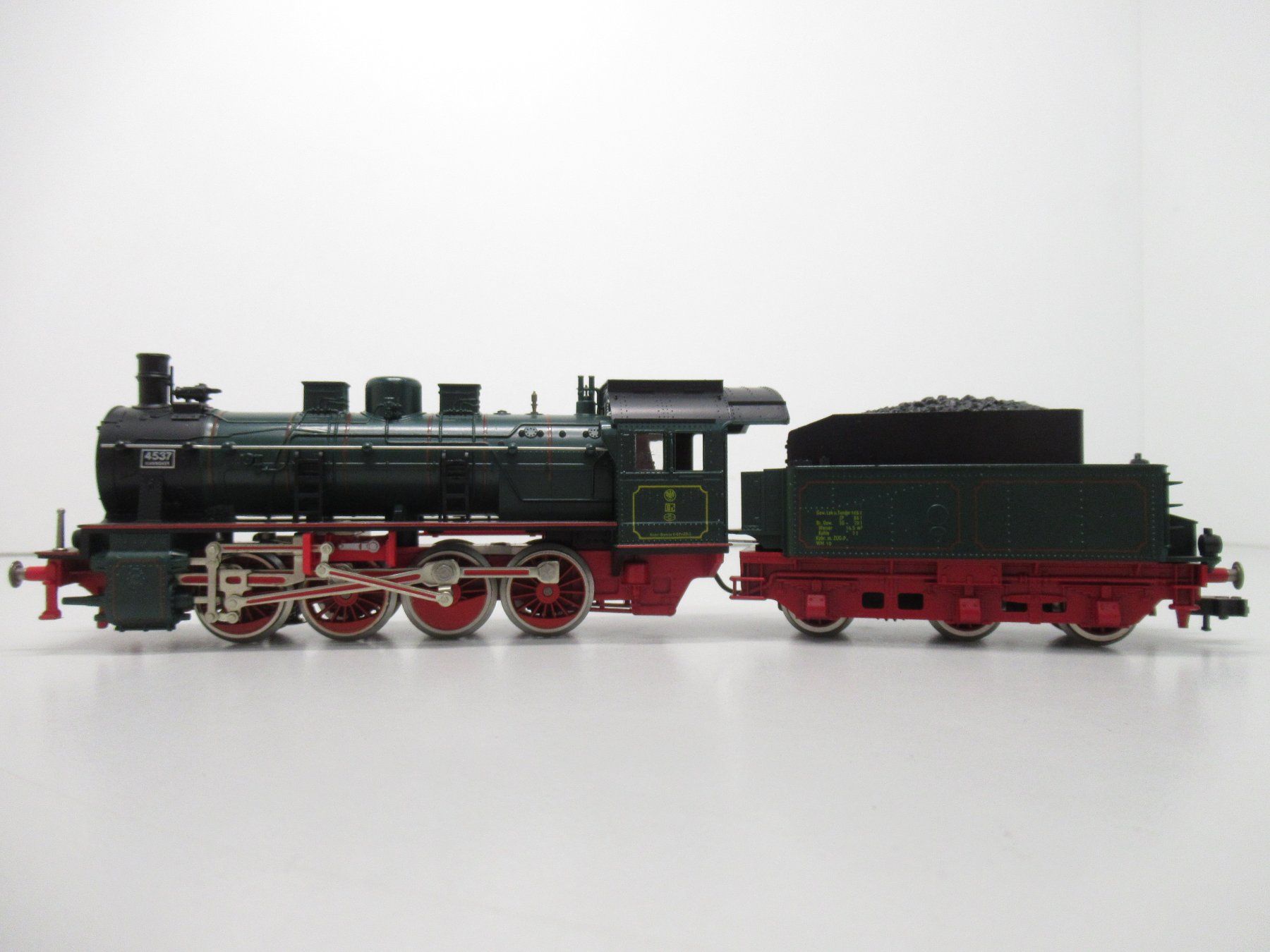 Fleischmann Modellini di ferrovie: Fleischmann 4147 BR G8 der K.P.E.V. Gleichstrom Analog H0 – Usato da Basel venduto da mhmarken 1