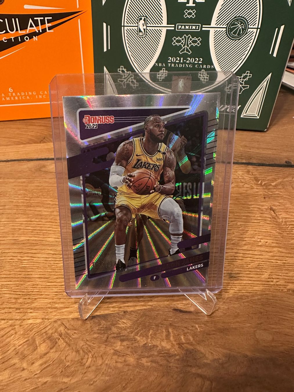 Nba Carte collezionabili: LeBron James Donruss /149 – Usato da Vullierens venduto da Gaara04