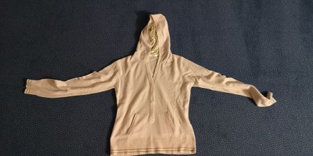 100% Cashmere Kaputzenpulli Grösse L