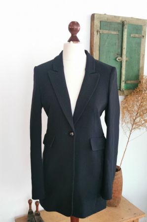 Windsor klassischer Longblazer dunkelblau Gr. 38