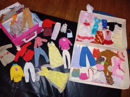 abiti vintage (anni 70/80) Barbie + di 80 pezzi