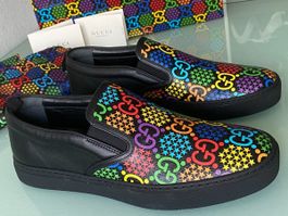 GUCCI Ace GG Supreme Guccissima Psychedelic Sneaker 41 NEU