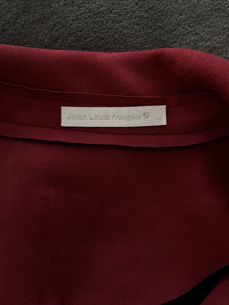 Giacche: Veste en daim rouge, classe, taille M – Nuovo (secondo la descrizione) da Meyrin venduto da Sandra6 1