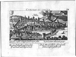Luzern Kupferstich von 1637