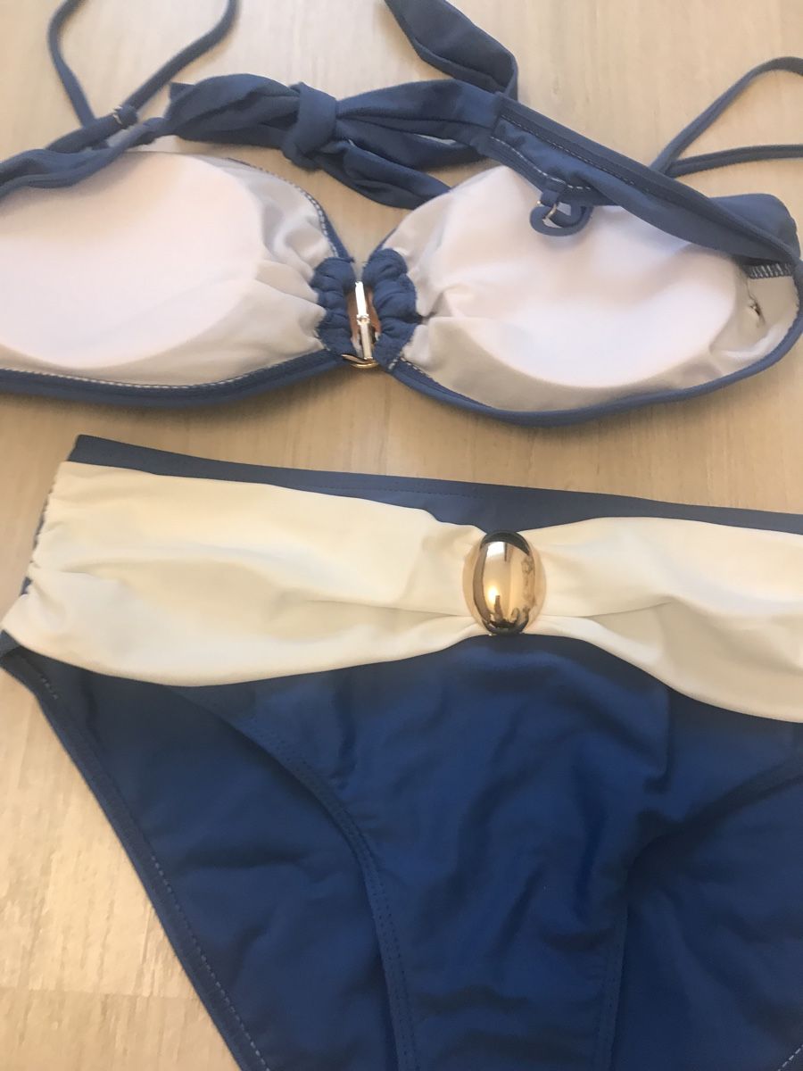 Costumi da bagno & Bikini: Neuer dunkelblauer Sommer Bikini, Grösse XL – Nuovo (secondo la descrizione) da Dübendorf venduto da nela123 6
